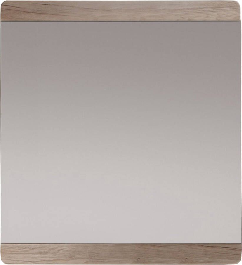 Trendteam smart living Badkamer wandspiegel spiegel Malea 65 x 70 x 4 cm in eiken San Remo Light (Nb.) met groot spiegeloppervlak - Foto 1