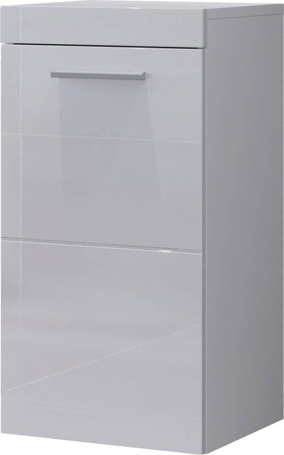 trendteam smart living Devon hangkast wandkast 35 x 68 x 33 cm wit hoogglans wit met veel opbergruimte