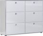 Trendteam smart living Infinity Highboard wit hoogglans gelakt 147 x 113 x 37 cm - Thumbnail 1