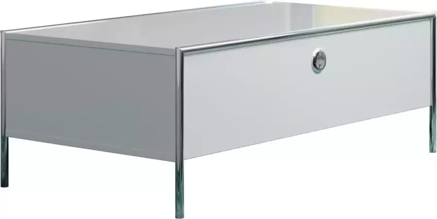 Trendteam smart living Infinity Salontafel wit hoogglans gelakt 110 x 40 x 60 cm