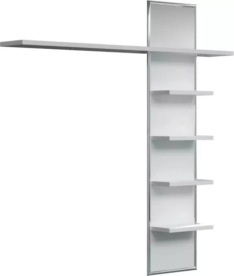 Trendteam smart living Infinity wandplank hoogglans wit gelakt 143 x 152 x 20 cm