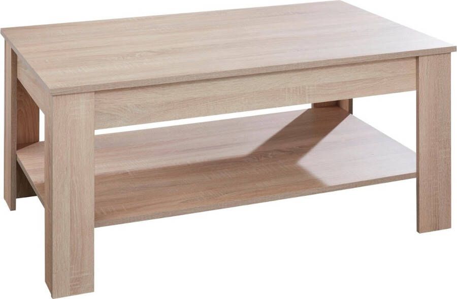 Trendteam smart living Trendteam 110014792-P Universele salontafel hout 110 x 49 x 67 cm 110 x 49 x 67 cm wit