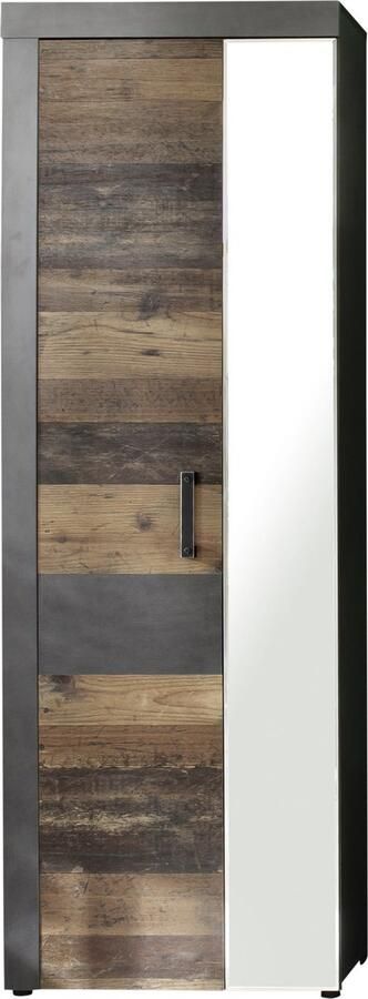 Trendteam Kledingkast Indy 65 x 34 x 192 cm Old Wood-decor - Foto 2