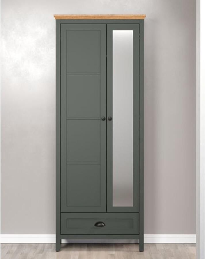 Trendteam Kledingkast Stanton 77 x 39 x 198 cm Evoke Oak-design