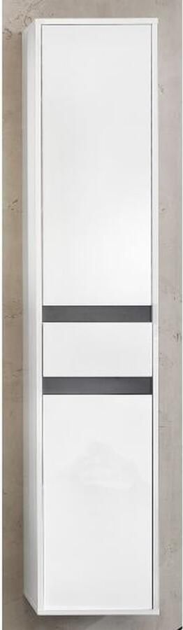 Trendteam Kolomkast Sol 35 x 31 x 172 cm Wit melaminegecoat