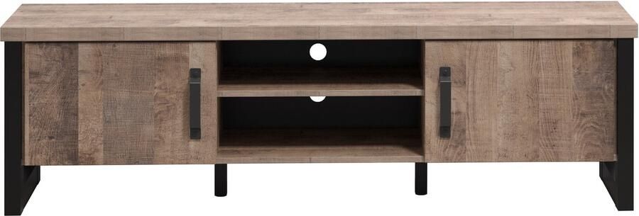 Trendteam TV Meubel tv-meubel Emile x 45 x 50 Tobacco Brown Oak-decor 166cm Bruin - Foto 5