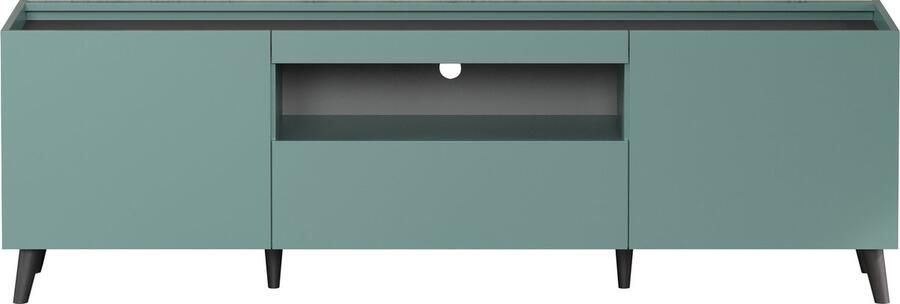 Trendteam tv-meubel Melton 181 x 42 x 60 cm Anthracite Blue