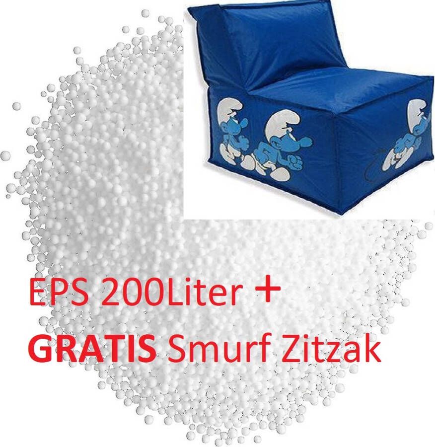Trendy Home EPS Navulzak van 200 Liter + Gratis SMURF zitzak