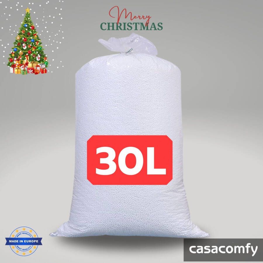 Trendy Home Originele EPS Vulling 30 Liter voor zitzak (navulling) Premium kwaliteit van 30 tot 1200 Liter