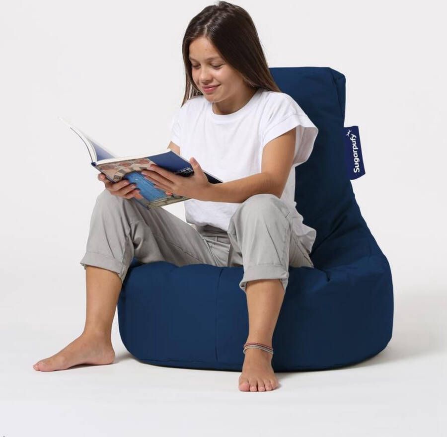 Xoft Living – Gaming Zitzak – Donker Blauw – Ergonomisch – Teens & Volwassenen