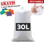 Trendy Home Zitzakvulling EPS Parels korrels 30 Liter Hoogwaardige kwaliteit 30 tm 400 Liter - Thumbnail 1