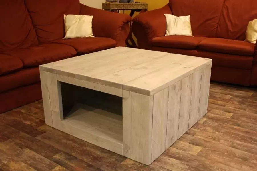 Trendy met Hout Steigerhout salontafel Bram