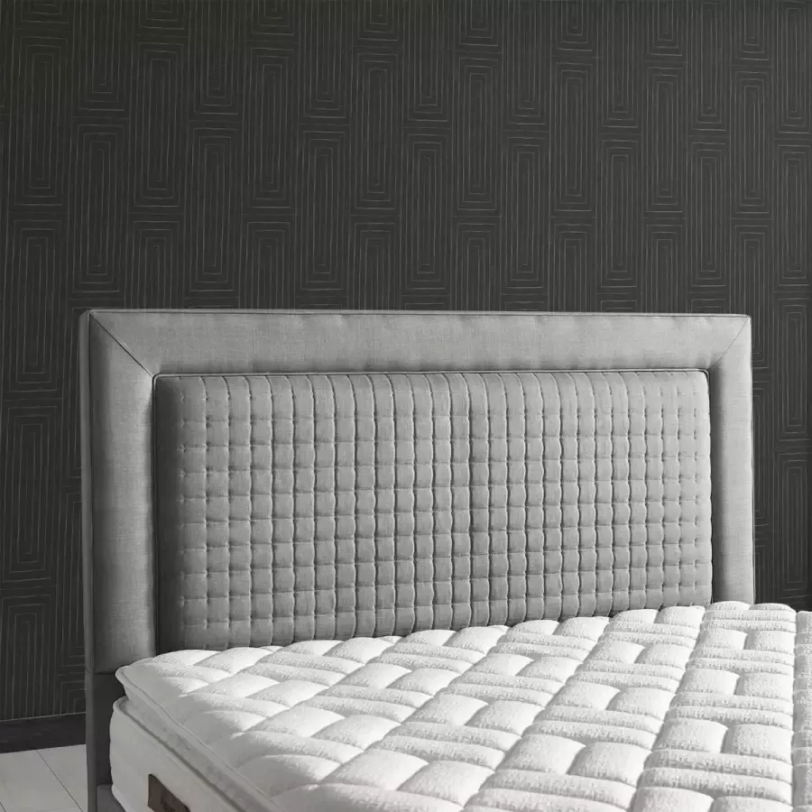 Trendybedding Compleet Boxspring met opbergruimte Viva Grijs 90x200cm