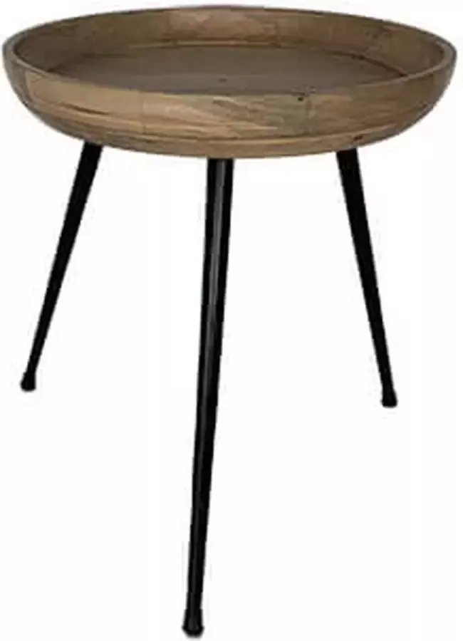 by Mooss Tafel bijzettafel 3 poot decoratief trendy H50cm