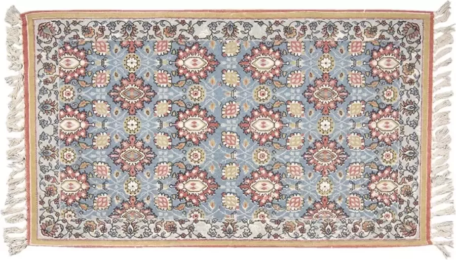 Trendybywave Vloerkleed 140*200 cm Meerkleurig Katoen Rechthoek Tapijt Wandkleed Wandtapijt