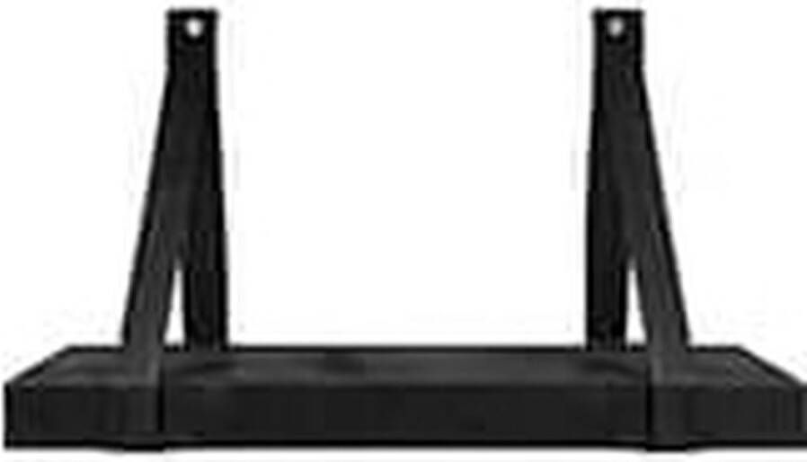 Trendybywave Wandplank houten wandplank zwart 40 cm breed