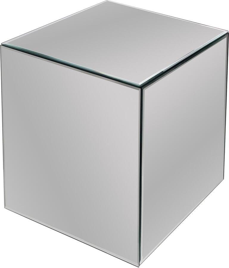 TRIO Bijzettafel Ale Vierkant 40x45x40cm Spiegelglas