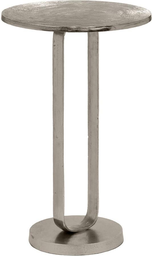 TRIO Bijzettafel Azad Rond 38cm Zilver Metaal