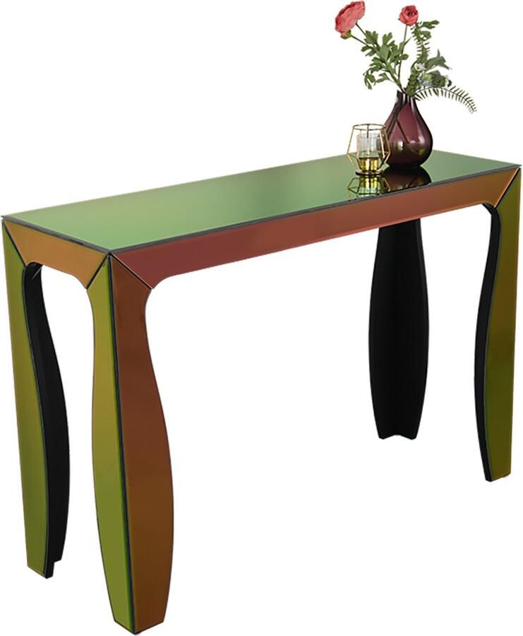 TRIO Bijzettafel Spicy Console Tafel 110x38cm Veelkleurig Kunststof