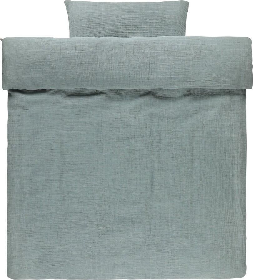 Trixie Dekbedvertrek voor Ledikantje Bliss Petrol 100x135cm 100% Bio Katoen