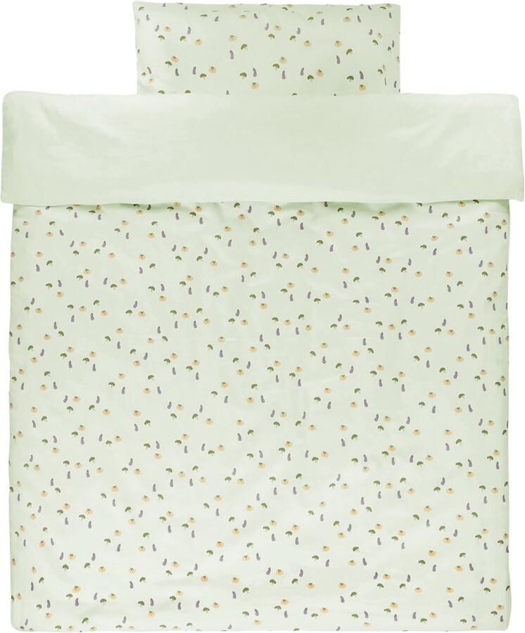 Trixie Dekbedovertrek ledikant Friendly Vegetables