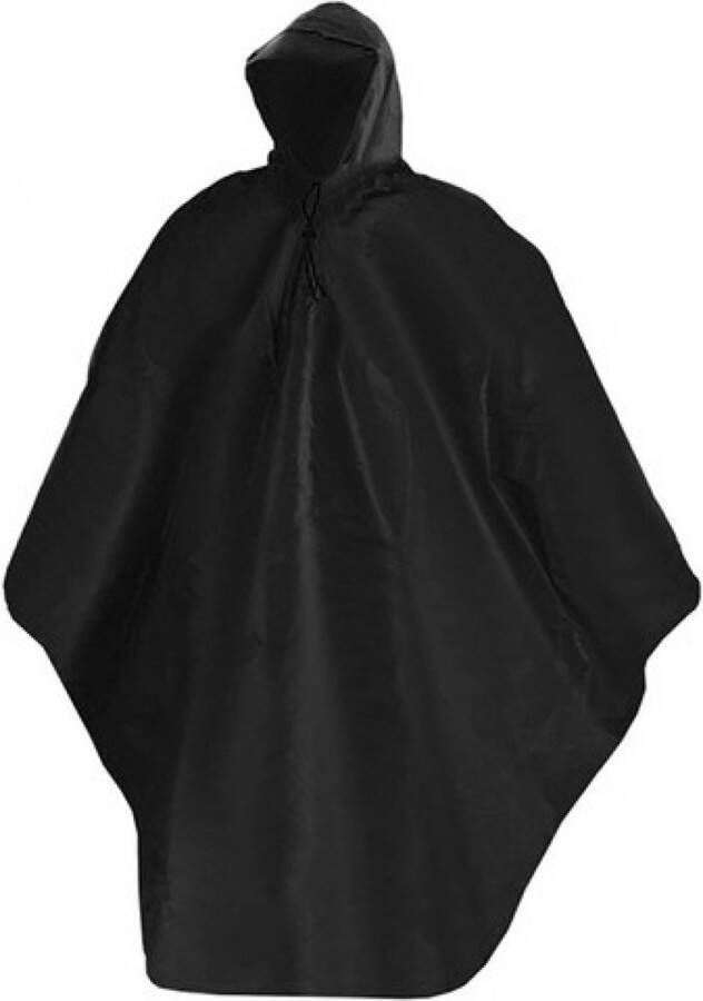 Trizand Regenponcho Zwart Unisex