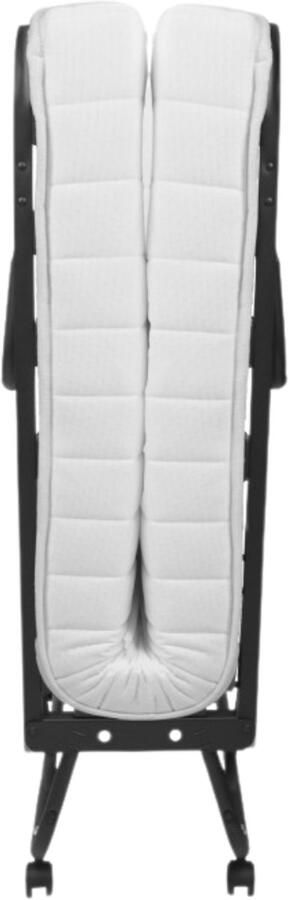 TROONZ Opklapbed Verona 90x200 cm – Eenpersoons Vouwbed Logeerbed met Luxe Ergonomisch Matras – Verstelbaar Bed – Ruimtebesparend Bed – Inklapbaar Logeerbed – Compact en Comfortabel - Foto 4