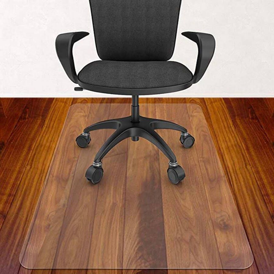 TrueLife Bureaustoelmat en Vloerbeschermer PVC Vloermat bureaustoel – Antislip 90 x 120cm