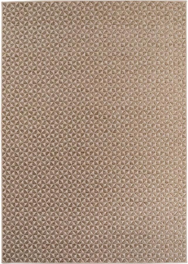 TrueWeave Jute buitenkleed Alvra Dot beige 80x150 cm