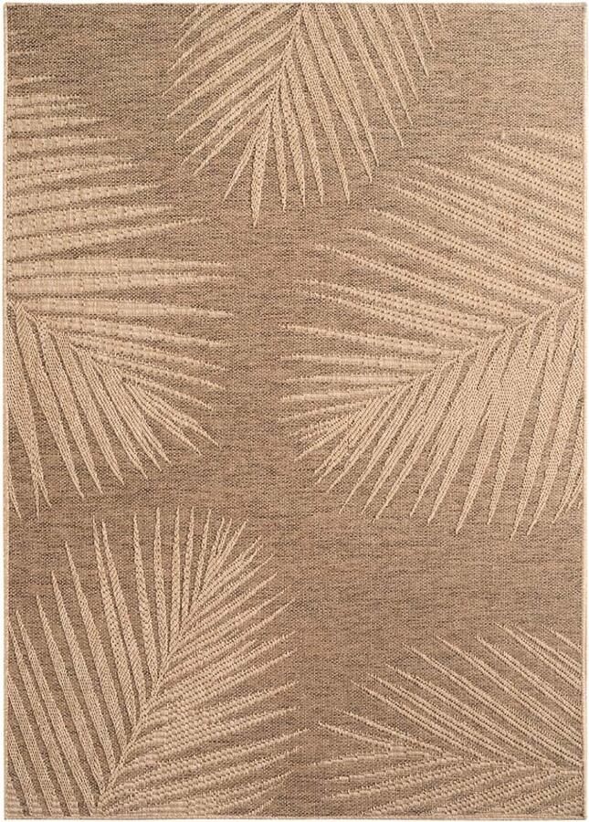 TrueWeave Jute buitenkleed Cana Palma beige 200x290 cm