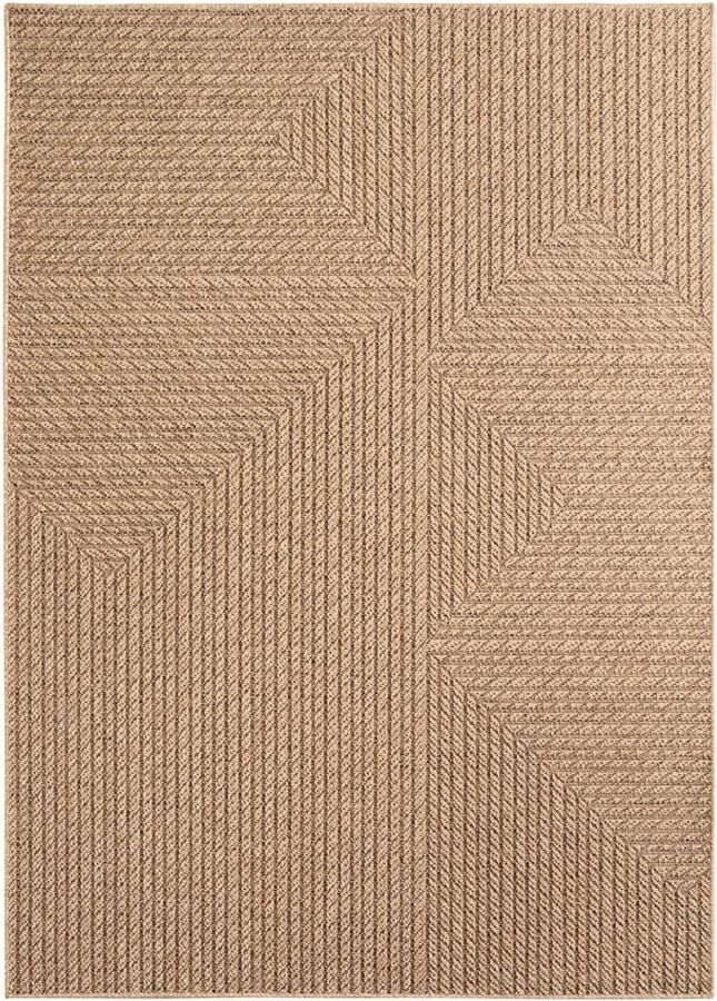 TrueWeave Jute buitenkleed Cana Riva beige 200x290 cm