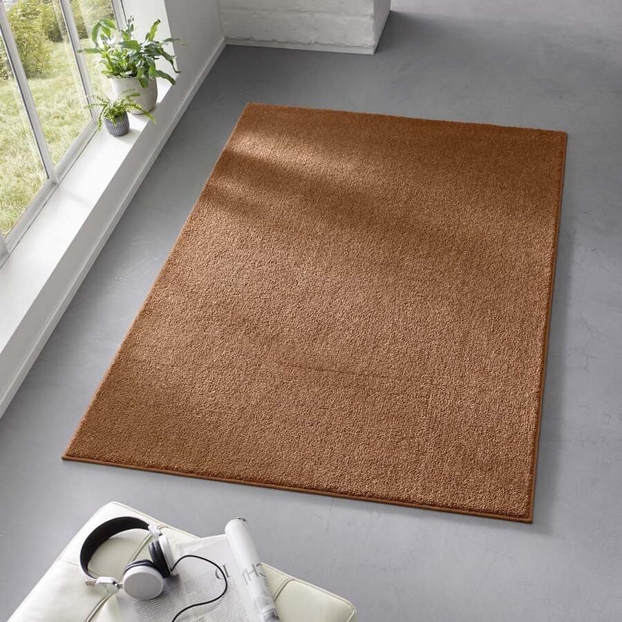 TrueWeave Laagpolig vloerkleed Bliss terracotta 200x280 cm