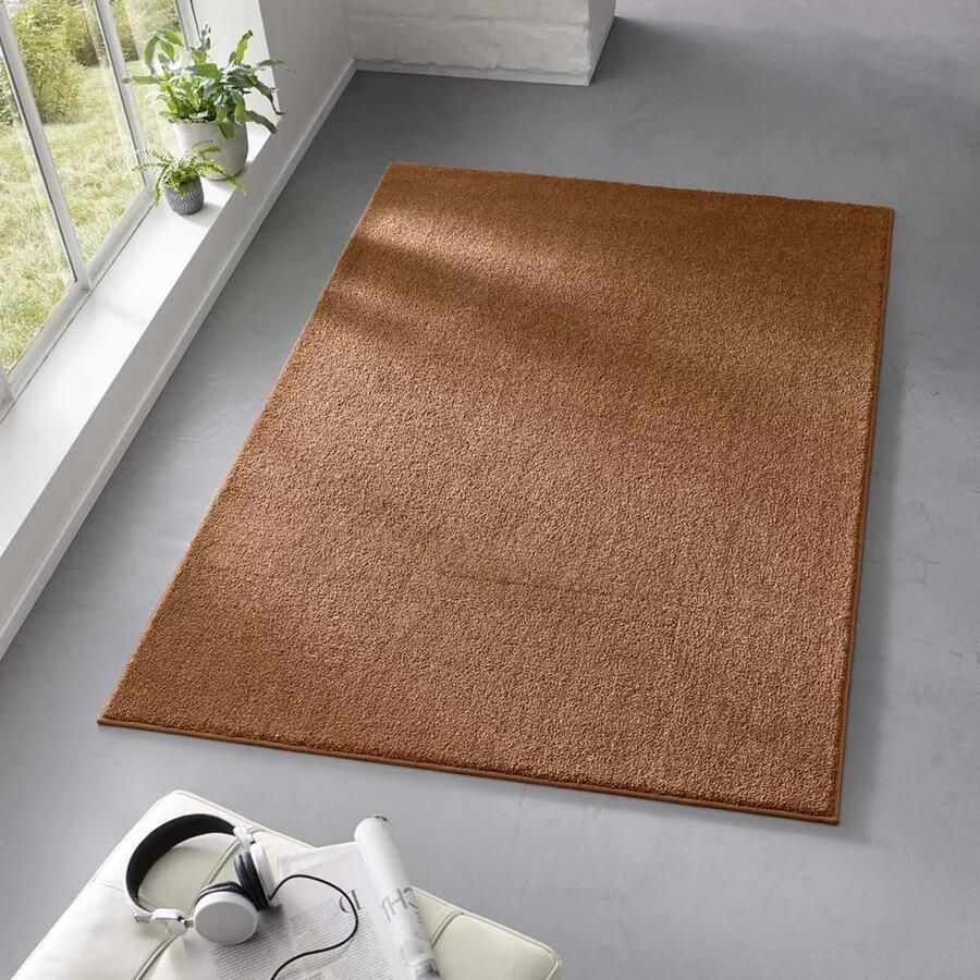 TrueWeave Laagpolig vloerkleed Bliss terracotta 120x170 cm