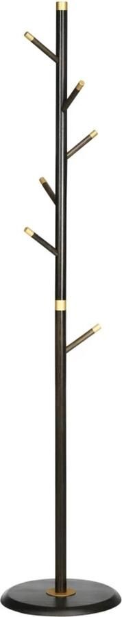 TRUUSK Kapstok Kledingrek 6 Haken Walnoot