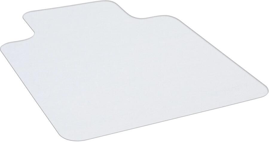 TRUUSK Vloerbeschermingsmat 90 x 120 cm Transparante bureaustoel onderlegger Krasbestendig Voor harde vloeren Bescherming