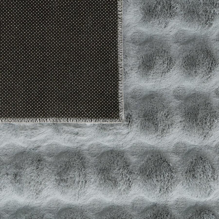 TT Home Woonkamertapijt langpolig woonkamertapijt ruitvormig zacht 3D-ontwerp