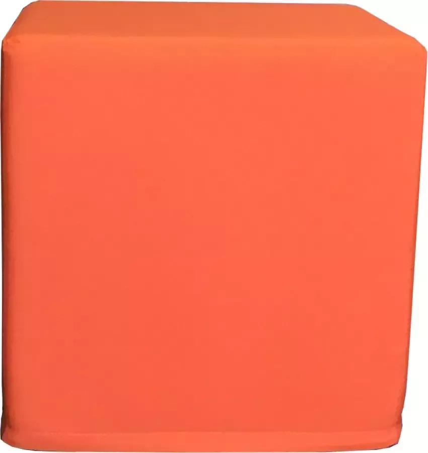 Tubbli Poef oranje kind 30 centimeter kinder waterproof vele kleuren zeer sterk