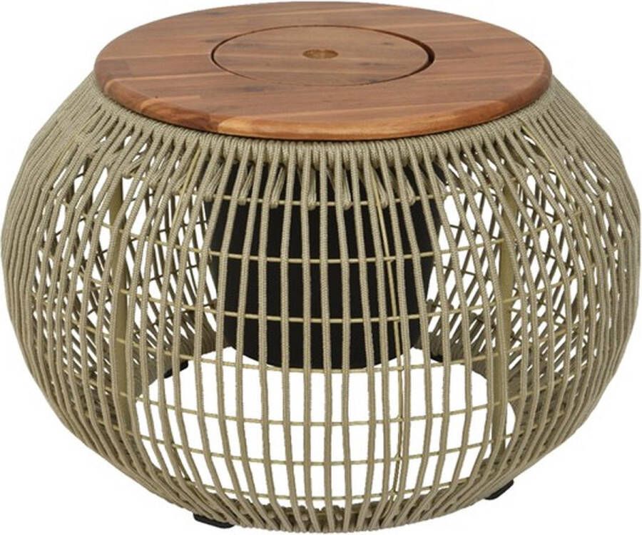 Outdoor Living by Decoris Seville Bijzettafel Beige