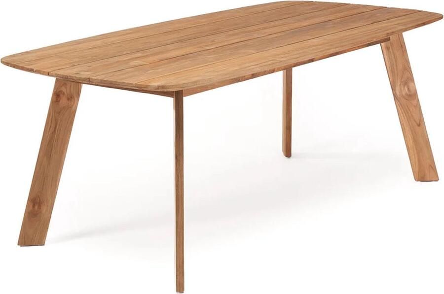 Bazar Bizar Tuintafel Tutuala teakhout 200 x 100cm Naturel