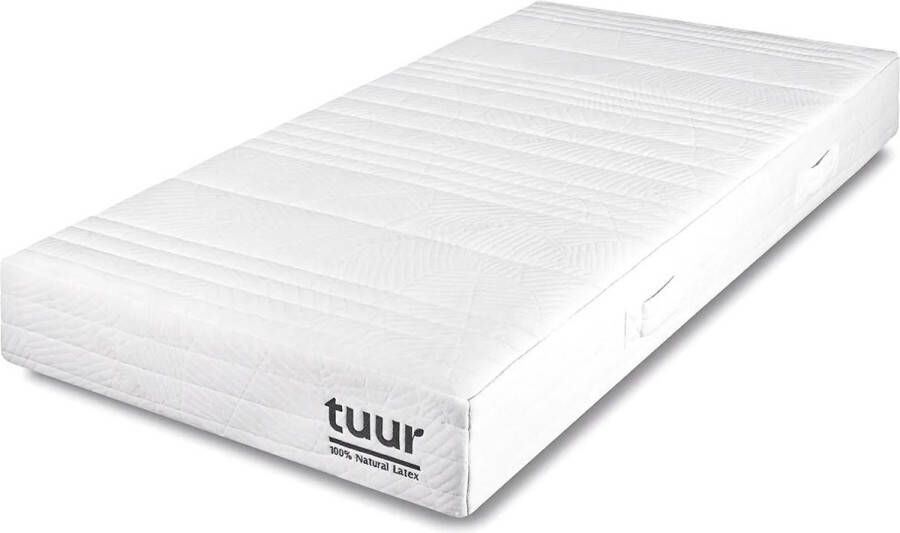 Tuur Original Plus Eenpersoonsmatras 160x220 100% Na latex 120 Nachten Proef Dual Comfort Paardenhaar en Hennep