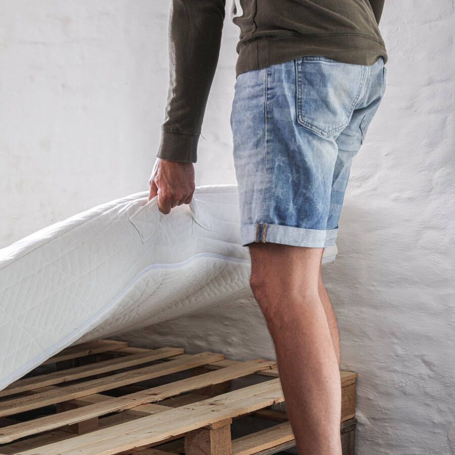 Tuur Spring Pocketveringmatras 90x200 cm 7 Zone Ergonomisch Na latex Matras met Biokatoen Ademend Duurzaam en Orthopedisch Comfort Afritsbare Wasbare Hoes - Foto 2