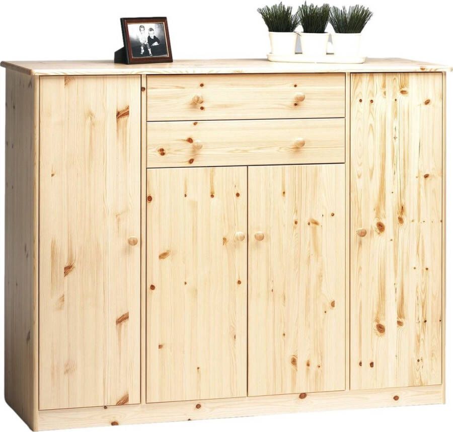 Tvilum Dressoir Mario XXL 150 cm breed in natuurlijk grenen