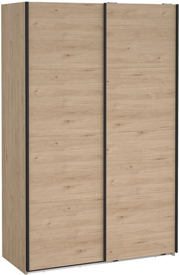 Tvilum Bergamo schuifdeurkast 2 deuren 140x220cm eikdecor - Foto 2