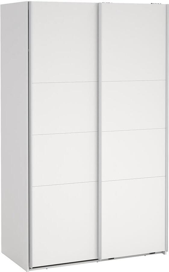 Tvilum Catania schuifdeurkast 2 deuren 120x200cm wit - Foto 2