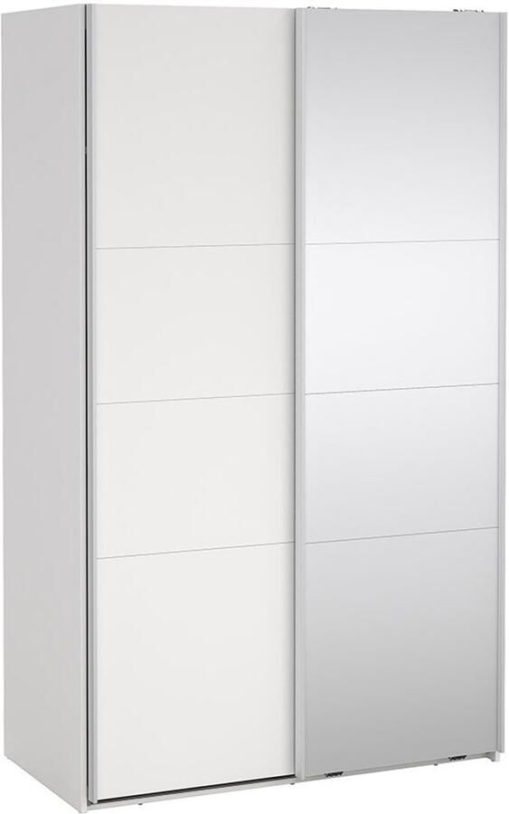 Tvilum Catania schuifdeurkast 2 deuren 120x200cm wit