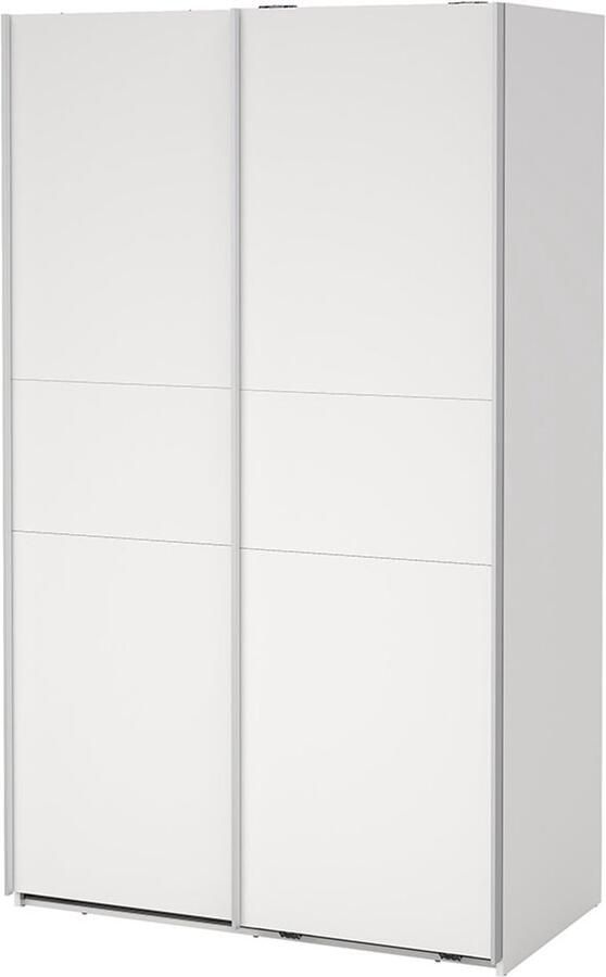 Tvilum Como schuifdeurkast 2 deuren 120x200cm wit - Foto 2