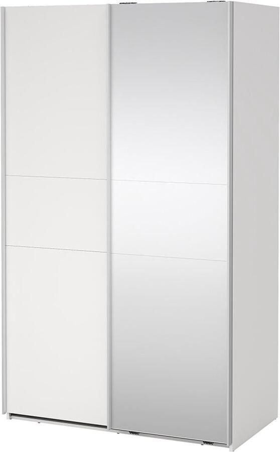 Tvilum Como schuifdeurkast 2 deuren 120x200cm wit