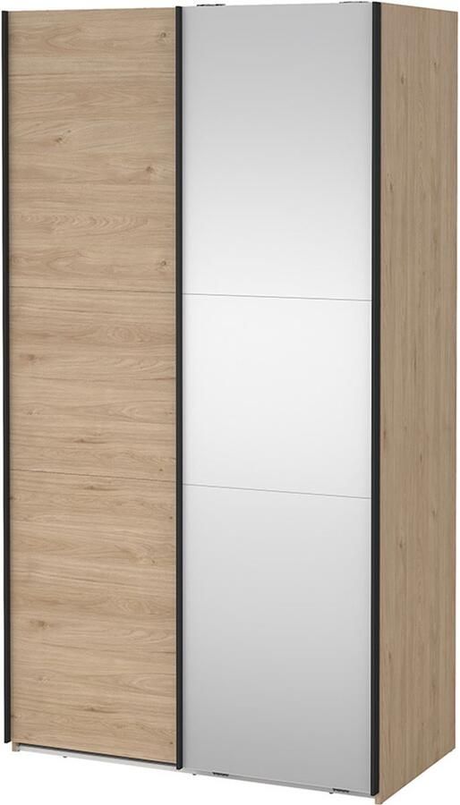 Tvilum Como schuifdeurkast 2 deuren 120x220cm eikdecor