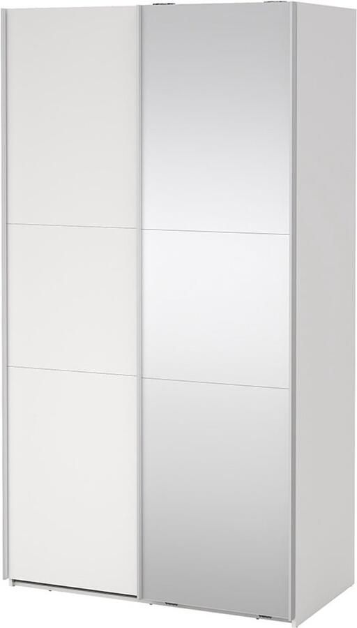 Tvilum Como schuifdeurkast 2 deuren 120x220cm wit