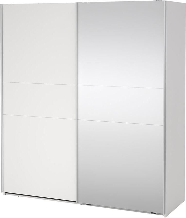 Tvilum Como schuifdeurkast 2 deuren 180x200cm wit